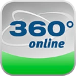 360° online android application logo